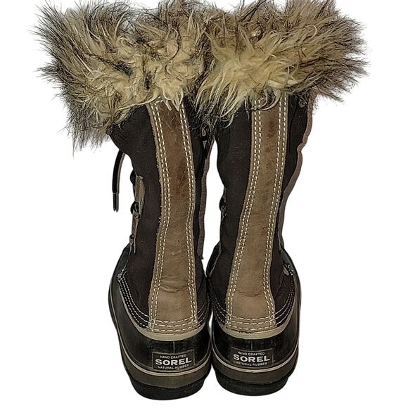 Sorel Joan of Arctic Suede & Faux-Fur Snow Boots, 8 - Picture 4 of 10